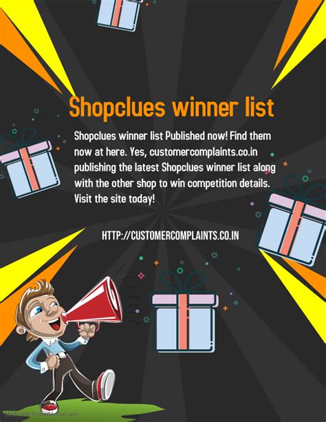 shopclues lucky winner